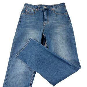 Frye High Rise Straight Leg Jeans Womens' Size 4/27 Amari Medium Wash Stretch